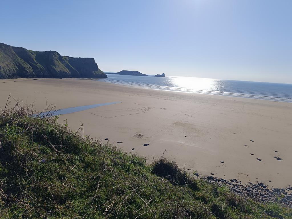 Wales - poloostrov Gower, 30. 4. 2025