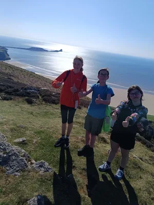 Wales - poloostrov Gower, 30. 4. 2025