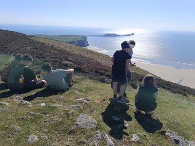 Wales - poloostrov Gower, 30. 4. 2025