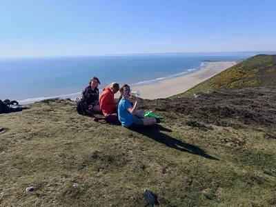 Wales - poloostrov Gower, 30. 4. 2025