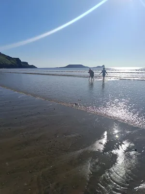 Wales - poloostrov Gower, 30. 4. 2025