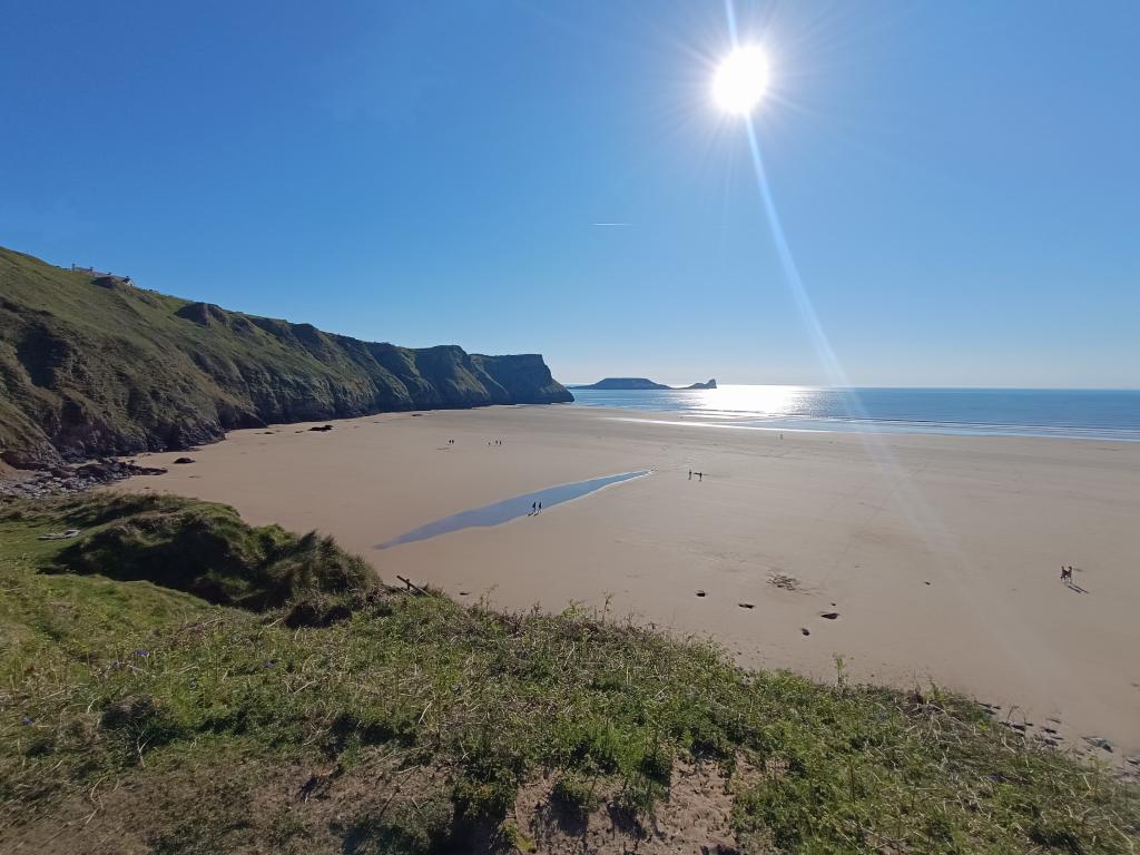 Wales - poloostrov Gower, 30. 4. 2025