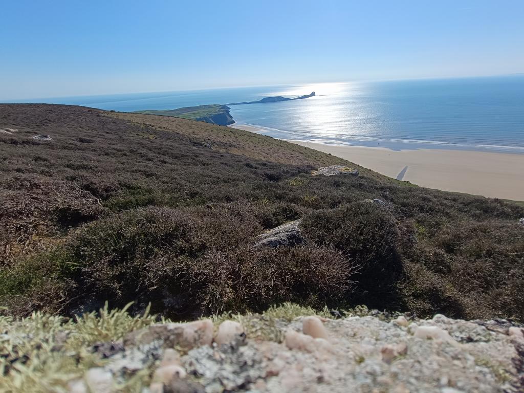 Wales - poloostrov Gower, 30. 4. 2025
