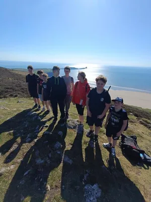 Wales - poloostrov Gower, 30. 4. 2025