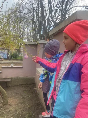Zdobení školního vajíčkovníku, 1. 4. 2025