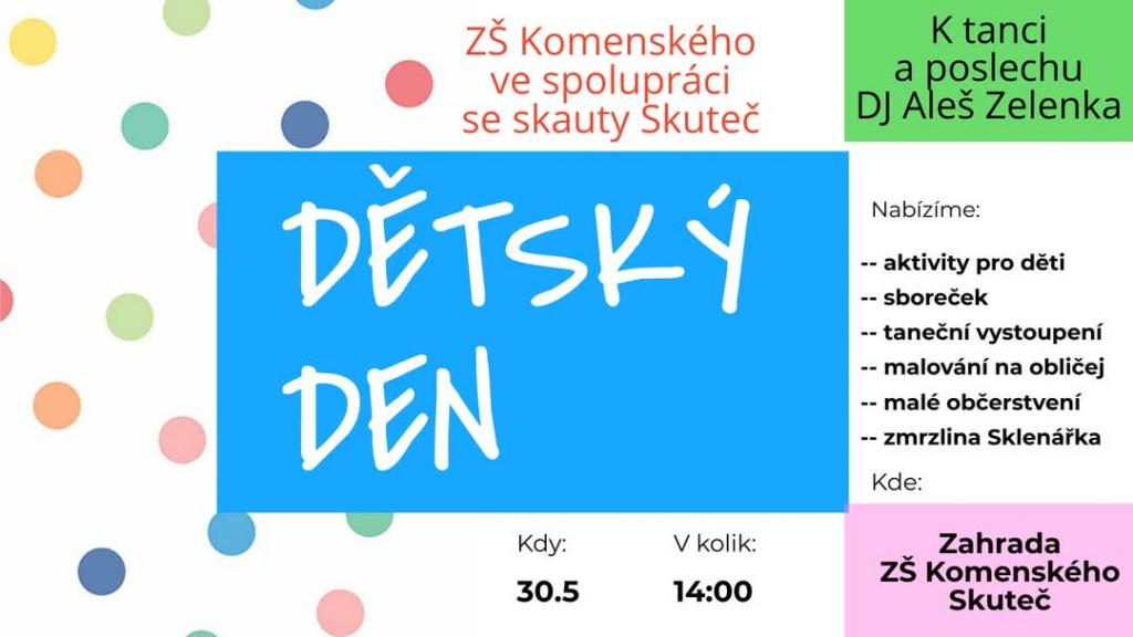 Dětský den, 26. 5. 2025