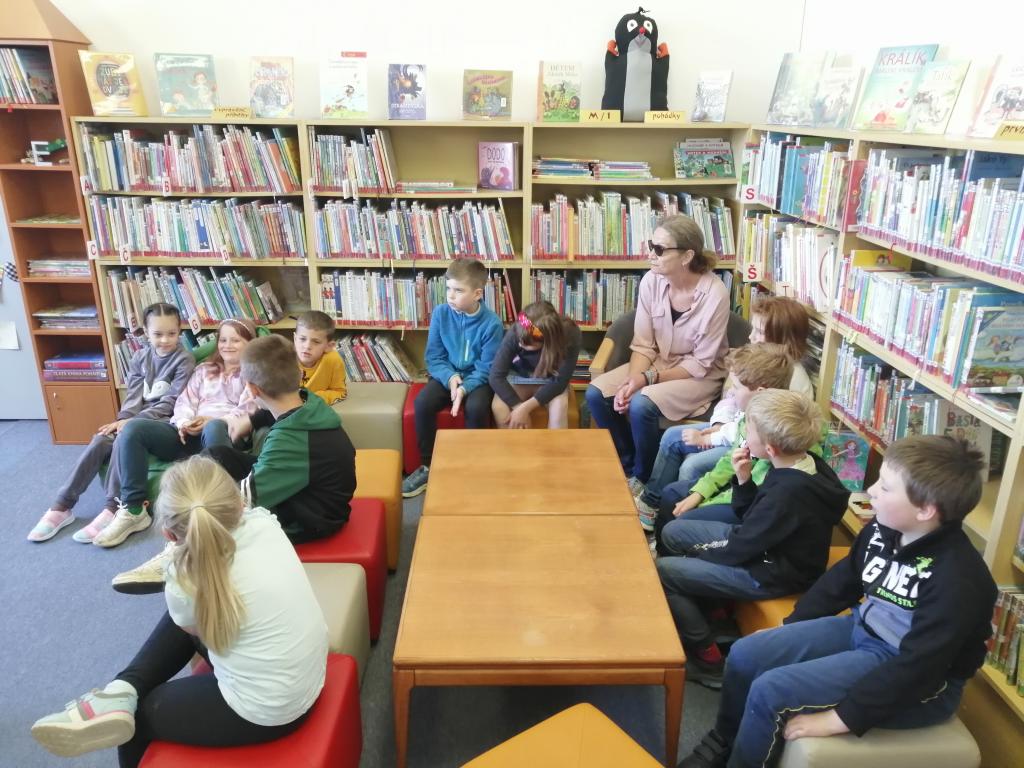 Návštěva knihovny, 5. 5. 2025