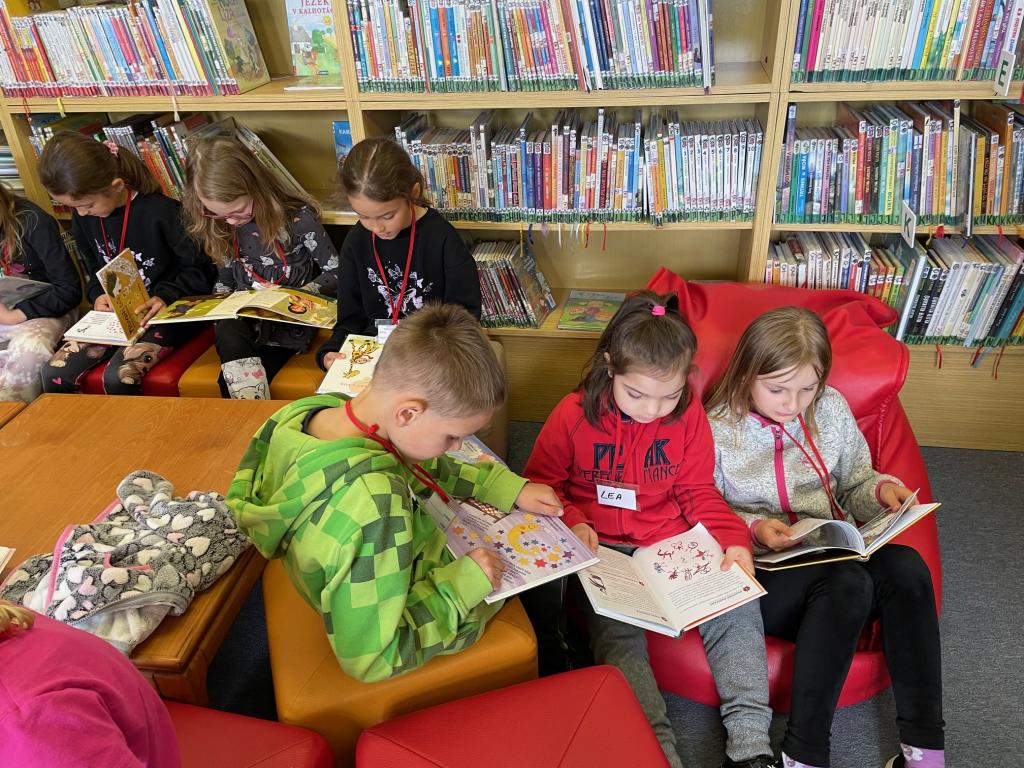 návštěva Městské knihovny, 29. 5. 2025