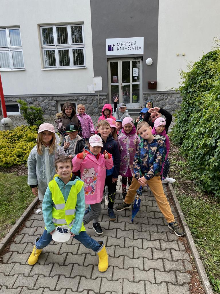 návštěva Městské knihovny, 29. 5. 2025