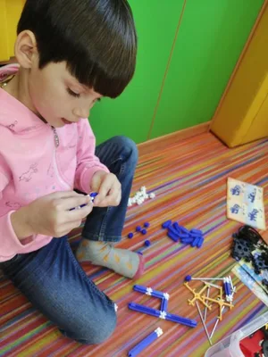 Pracovní činnosti - práce se stavebnicí, 23. 5. 2025