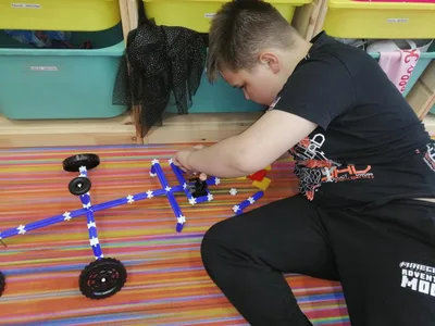 Pracovní činnosti - práce se stavebnicí, 23. 5. 2025