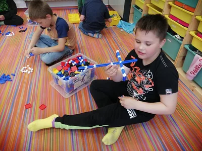 Pracovní činnosti - práce se stavebnicí, 23. 5. 2025