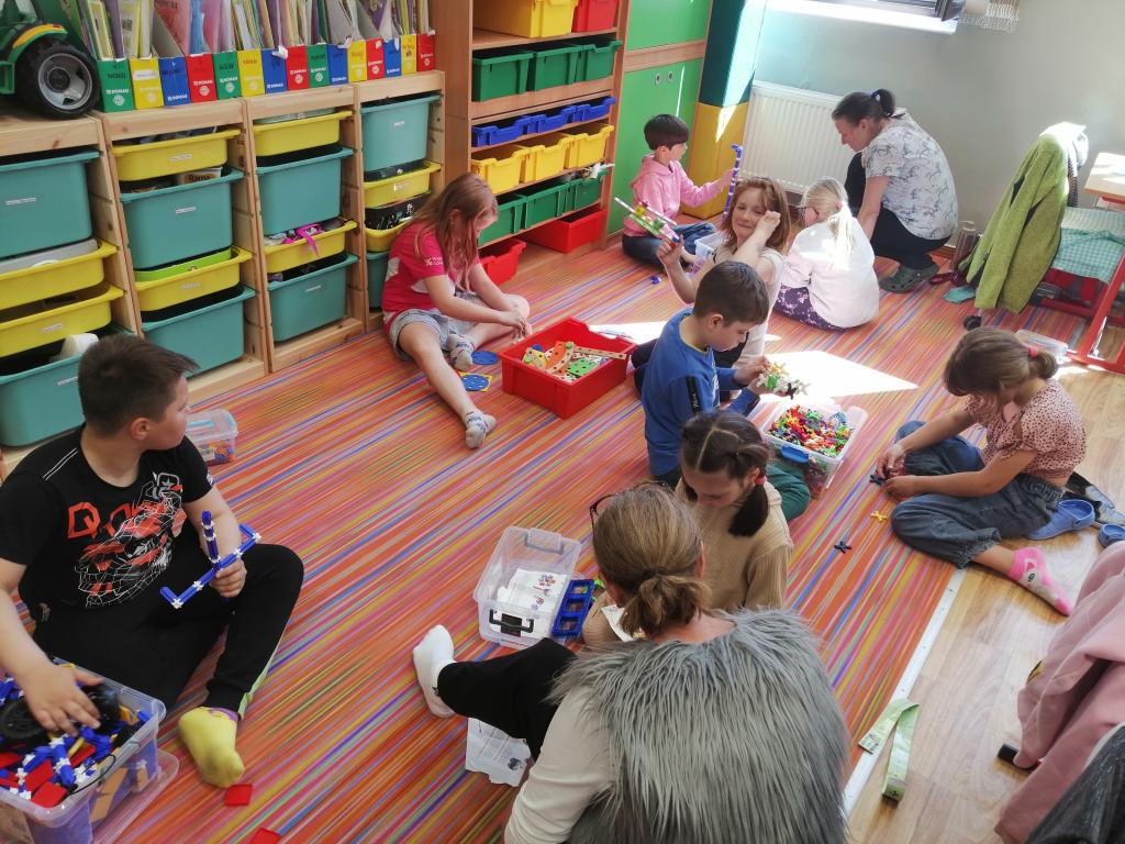 Pracovní činnosti - práce se stavebnicí, 23. 5. 2025
