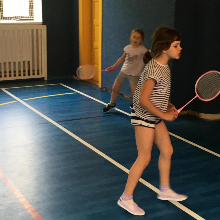 Učíme se badminton, 6. 5. 2025