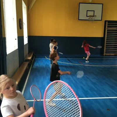 Učíme se badminton, 6. 5. 2025