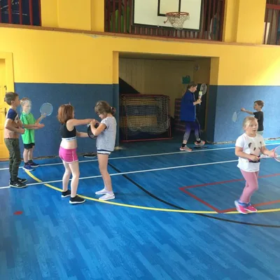 Učíme se badminton, 6. 5. 2025