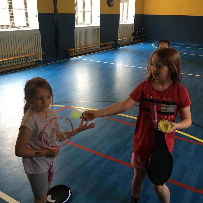 Učíme se badminton, 6. 5. 2025