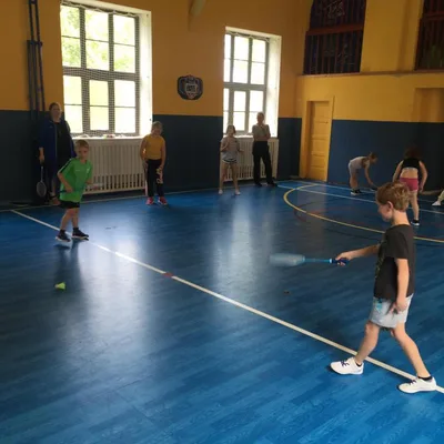 Učíme se badminton, 6. 5. 2025