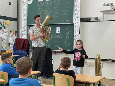 Velké překvapení - flétna, trubka, baryton, pozoun a tuba, 9. 5. 2025