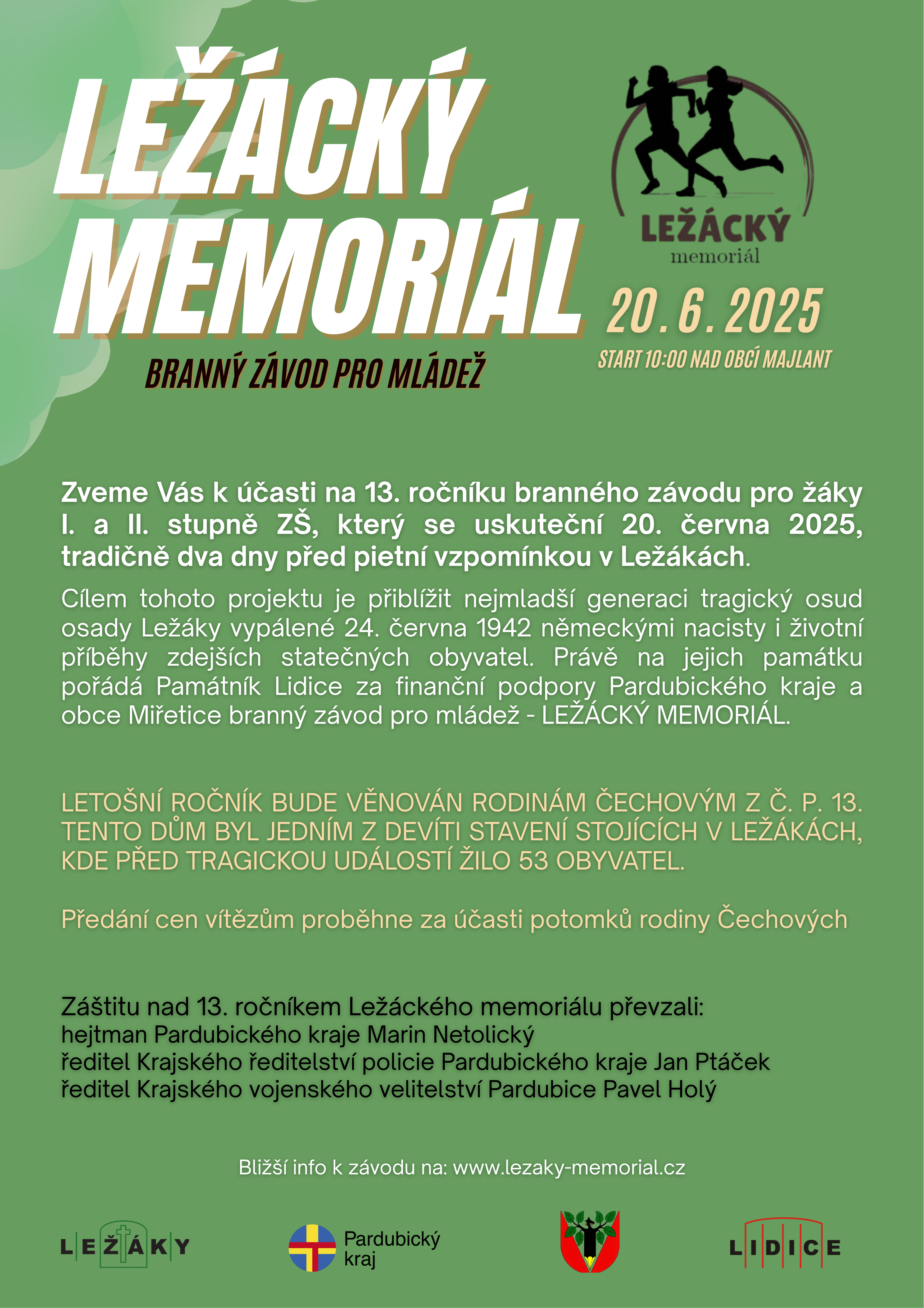 Ležácký memoriál, 20. 6. 2025