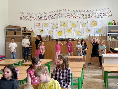 Pěvecký sbor - závěrečná hodina, 10. 6. 2025