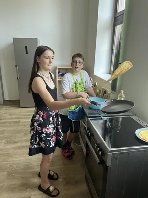 Pracovní činnosti - palačinky, 4. 6. 2025