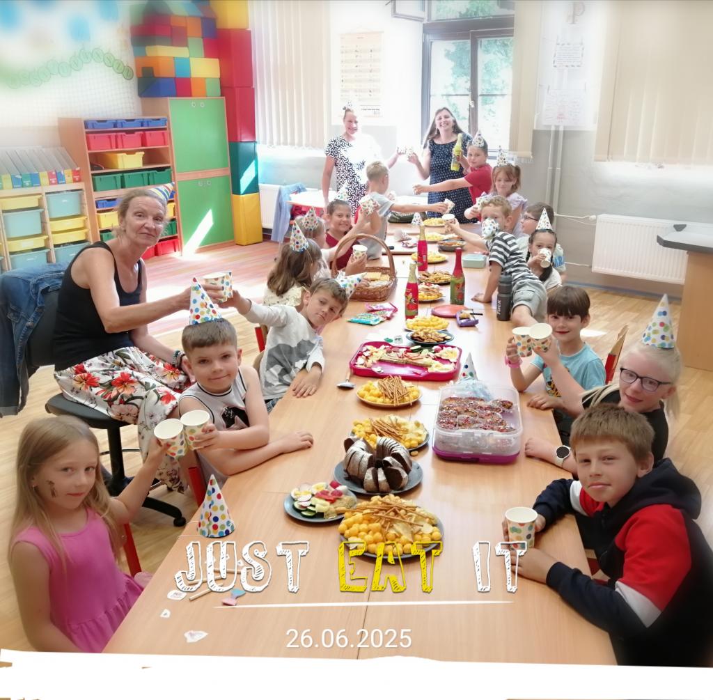 Rozlučková párty s 2. třídou, 26. 6. 2025