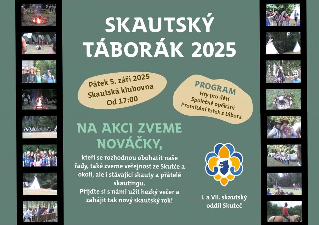 Skautský táborák 2025, 31. 8. 2025