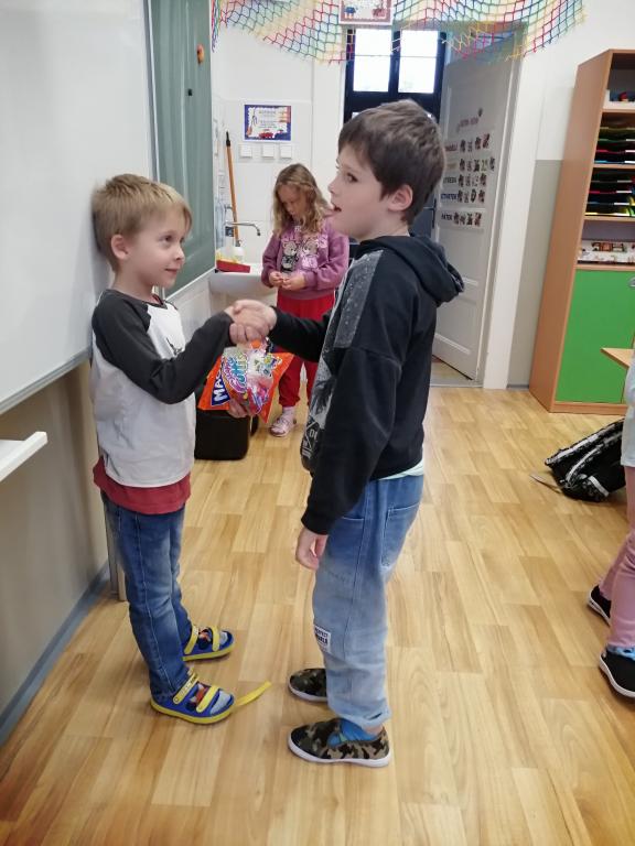 Čtvrtý týden ve škole u prvňáčků, 26. 9. 2025