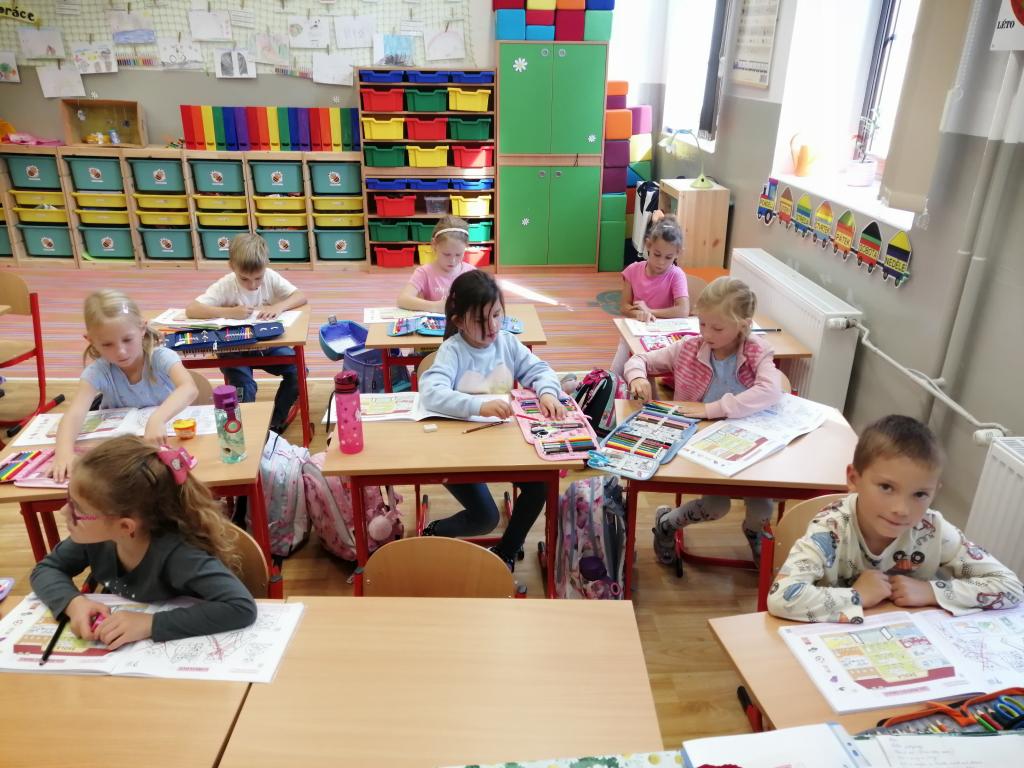 Druhý týden u prvňáčků, 12. 9. 2025