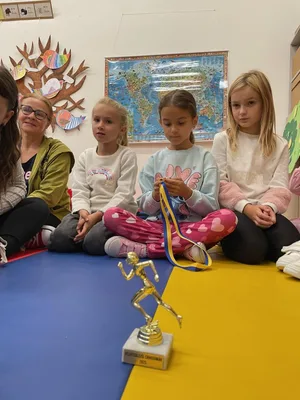 Emma obdržela ve své kategorii ZLATOU MEDAILI v běžecké disciplíně  "NEJRYCHLEJŠÍ CHRUDIMÁK", 25. 9. 2025