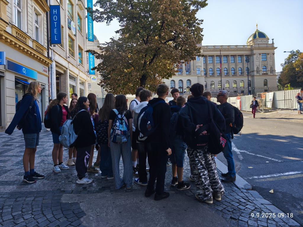 Exkurze Česká národní banka Praha, 9. 9. 2025