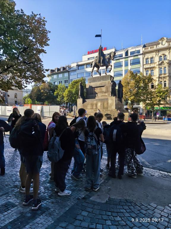 Exkurze Česká národní banka Praha, 9. 9. 2025