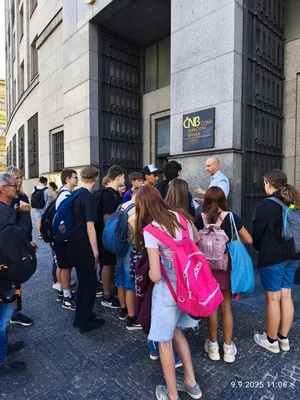 Exkurze Česká národní banka Praha, 9. 9. 2025