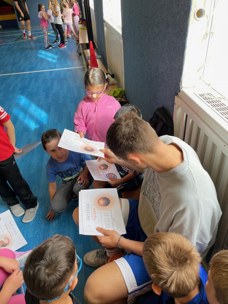 Projektové vyučování - Den s basketbalem, 16. 9. 2025