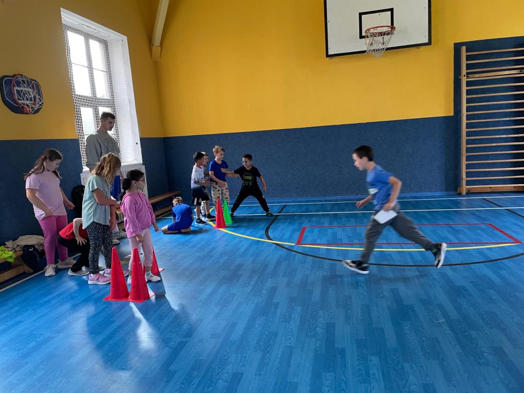 Projektové vyučování - Den s basketbalem, 16. 9. 2025