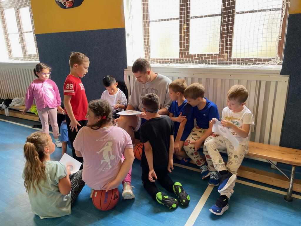 Projektové vyučování - Den s basketbalem, 16. 9. 2025