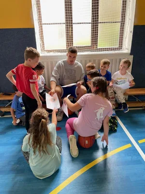 Projektové vyučování - Den s basketbalem, 16. 9. 2025