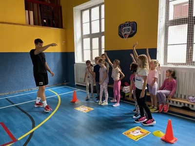 Projektové vyučování - Den s basketbalem, 16. 9. 2025