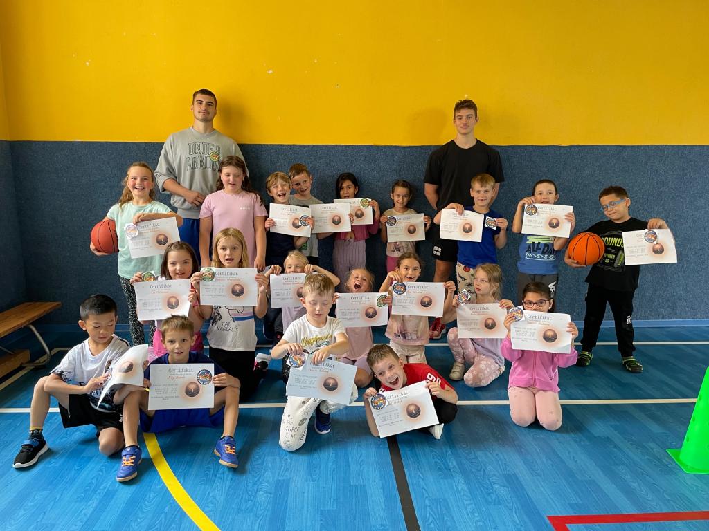 Projektové vyučování - Den s basketbalem, 16. 9. 2025