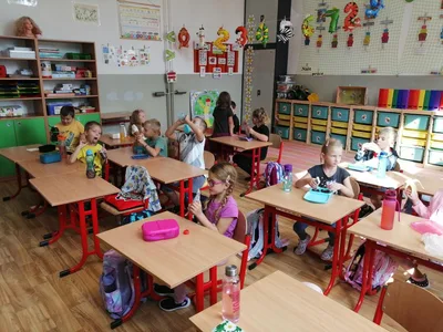 První týden v 1. třídě, 5. 9. 2025