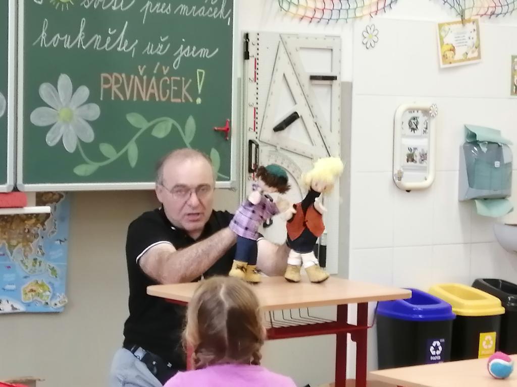 První týden v 1. třídě, 5. 9. 2025