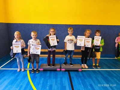 Školní letní olympiáda - vyhlášení, 12. 9. 2025