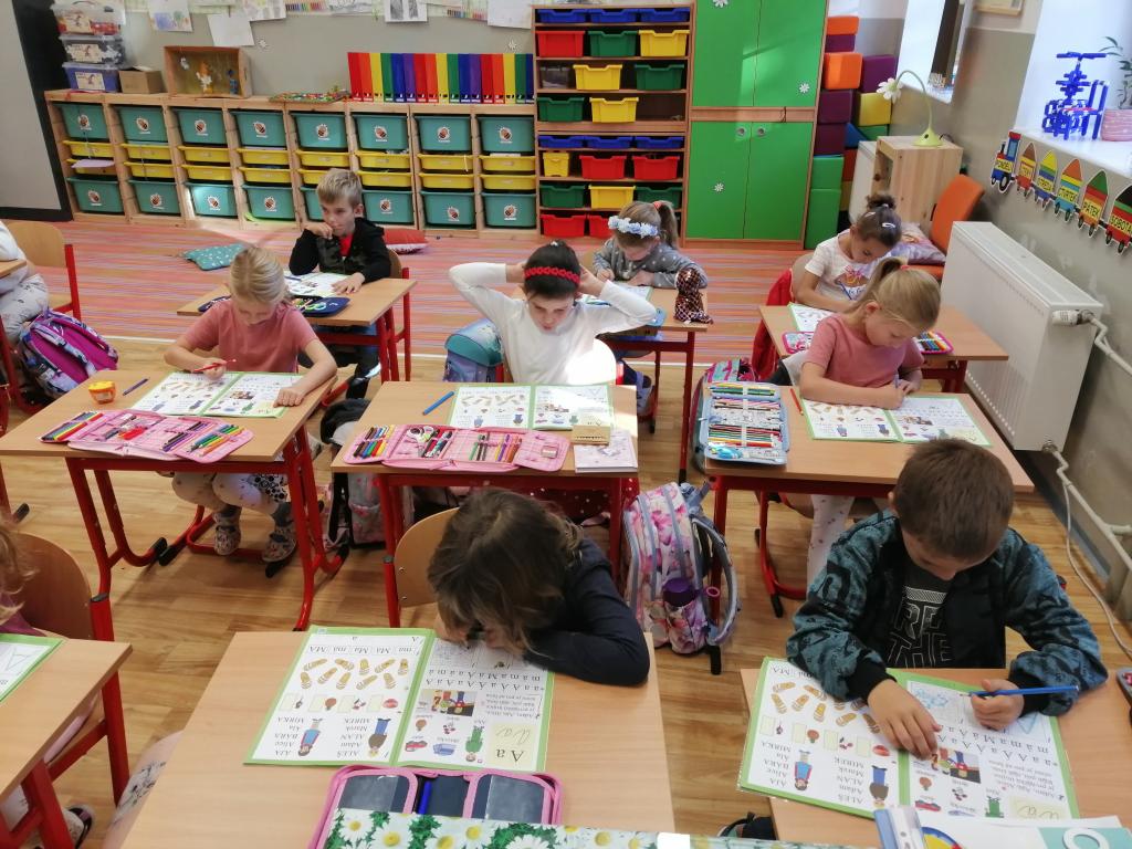 Třetí týden v 1. třídě, 19. 9. 2025