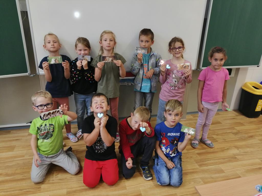 Třetí týden v 1. třídě, 19. 9. 2025