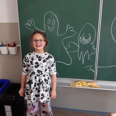 Dušičky v přípravné třídě, 31. 10. 2025