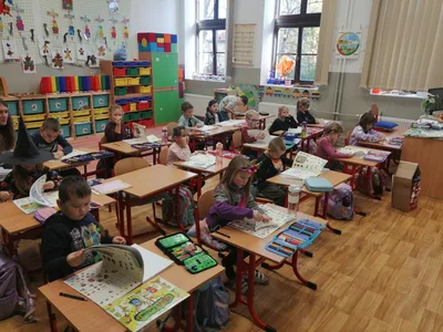 Konec října u prvňáčků, 31. 10. 2025