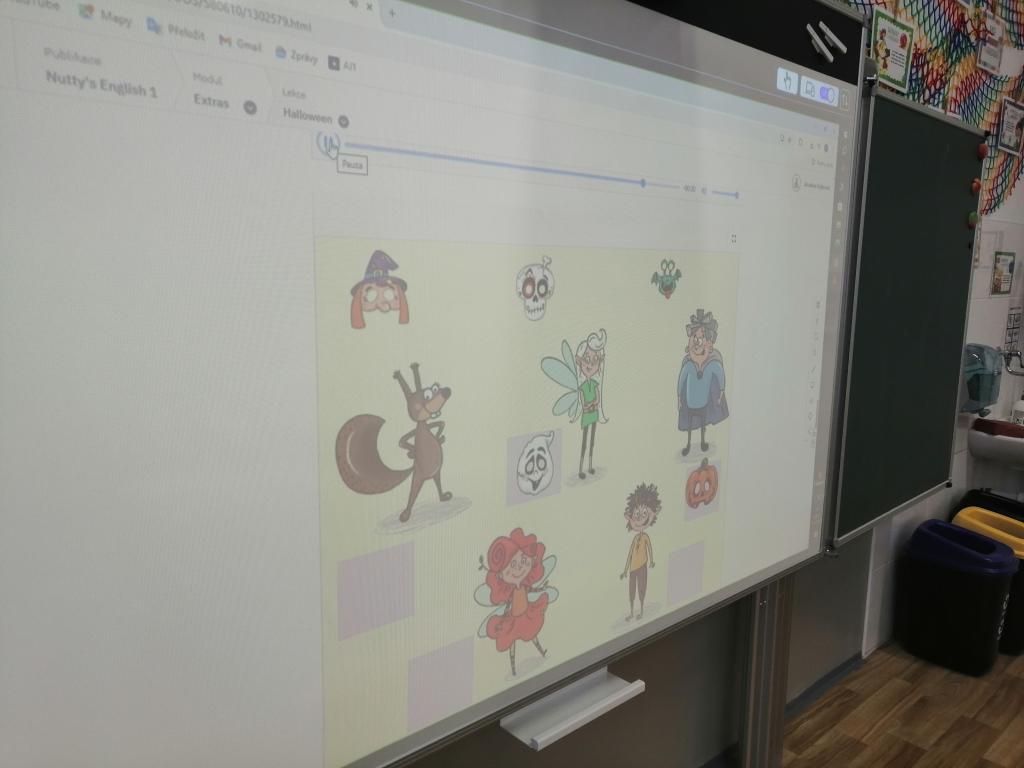 Konec října u prvňáčků, 31. 10. 2025