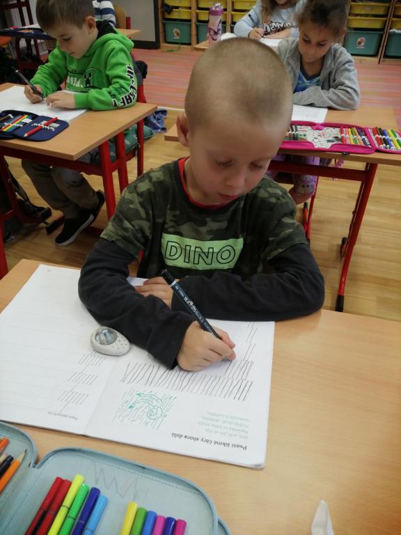 Sedmý týden v 1. třídě, 17. 10. 2025