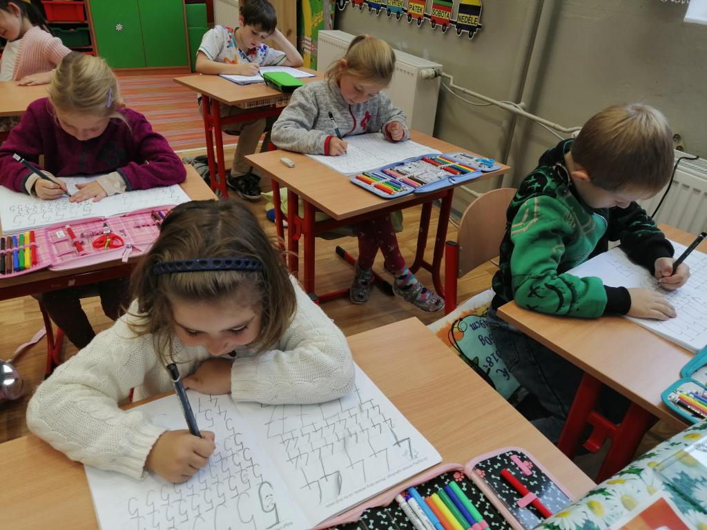 Sedmý týden v 1. třídě, 17. 10. 2025
